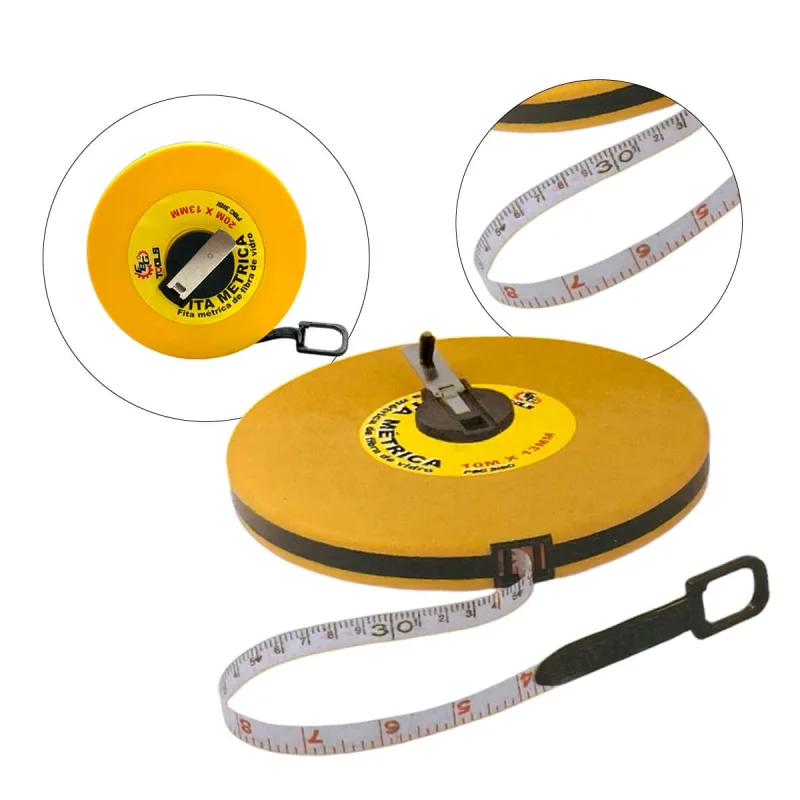 Trena Fita Métrica 20mx13mm - Genérica