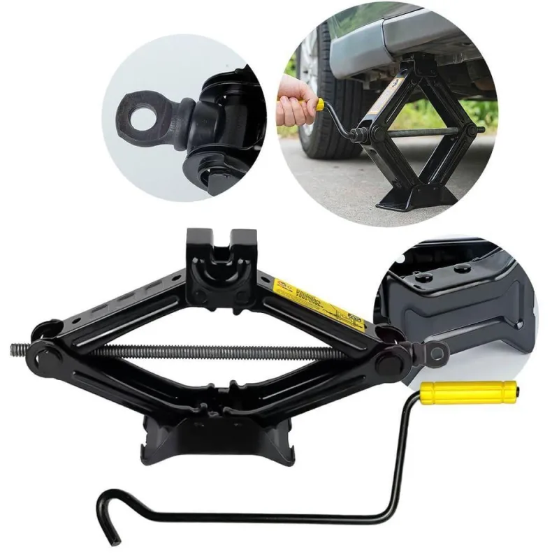 Macaco Automotivo Sanfona Universal 1 Tonelada para Veículos de Passeio com Alça Articulada FBG - FBG
