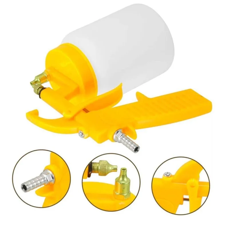 Pistola de Pintura Ar Direto Alta Precisão Bico 2,5mm Plástico e Metal FBG - FBG