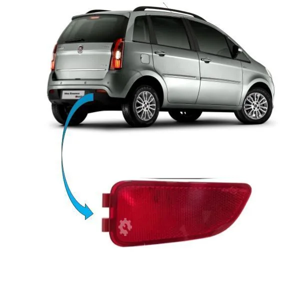 Refletor Parachoque Traseiro Direito Fiat Idea