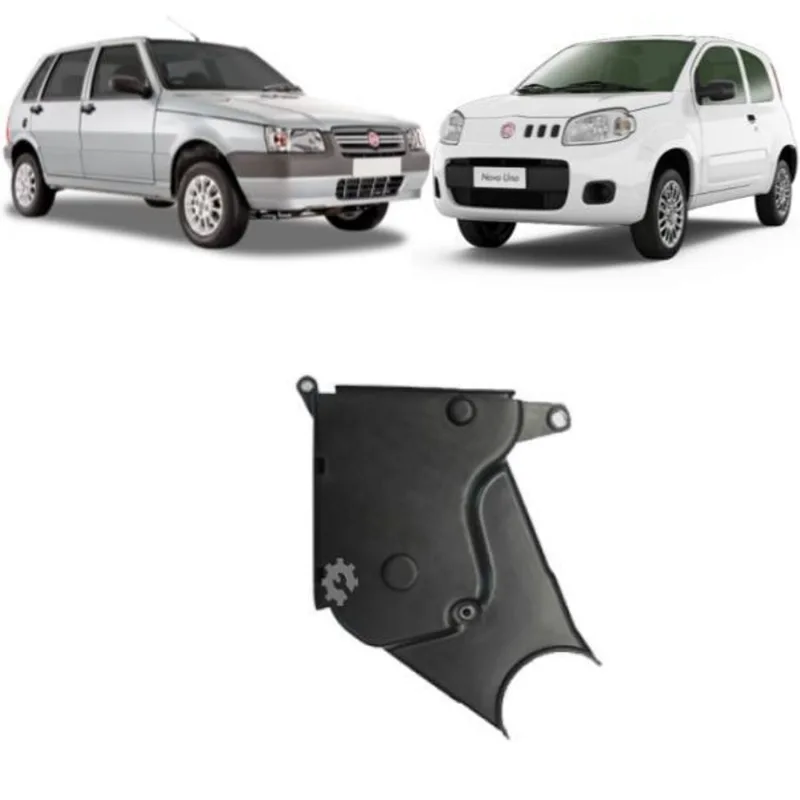 Tampa Capa Correia Dentada Inferior Fiat Uno