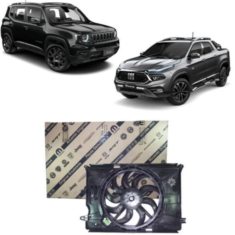 Ventoinha Eletroventilador Fiat Toro Jeep Renegade Original