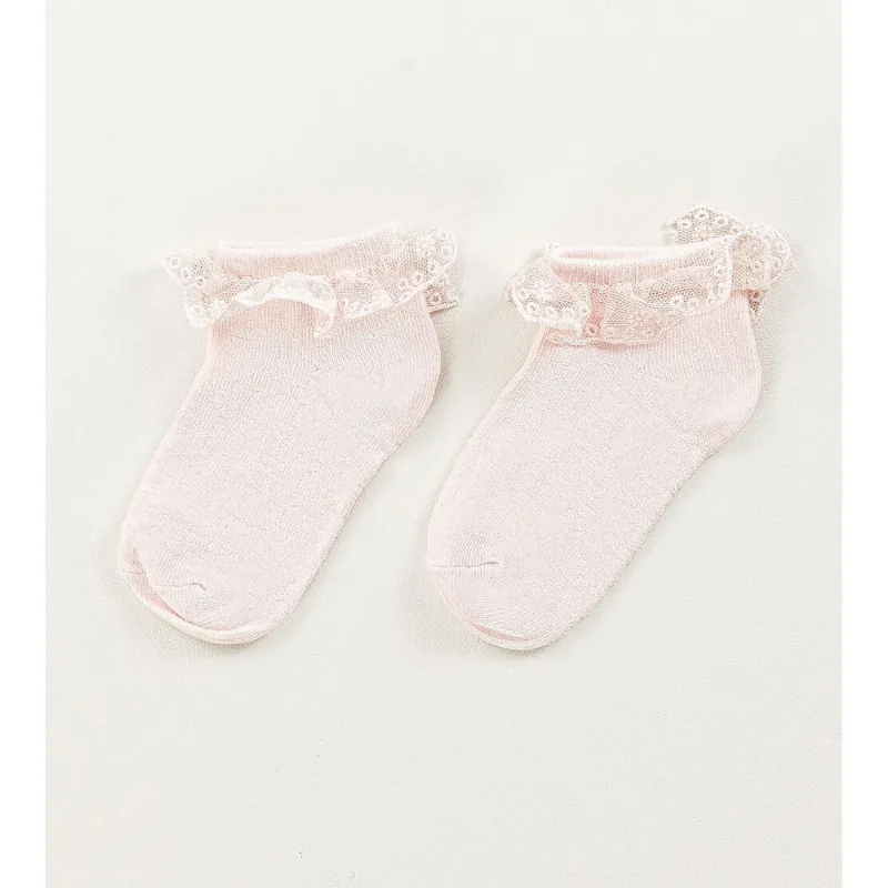 Meia Bebê Fashion Rosa Rosa - 17 a 22