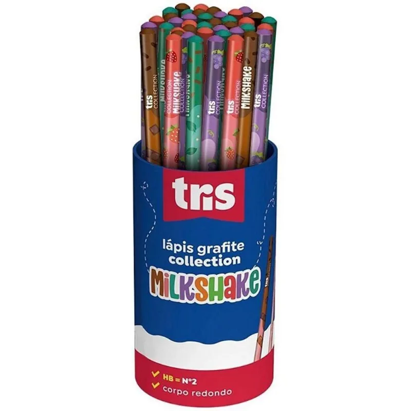 Lápis Grafite Hb Milkshake Avulso