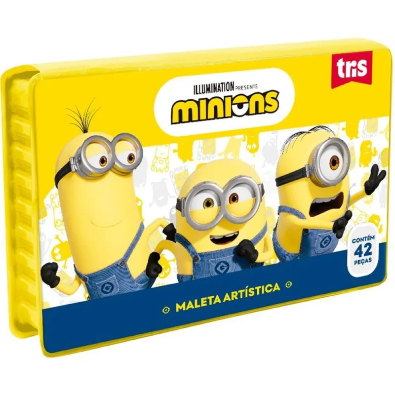 Maleta para Pintura Minions 42 Pecas - SUMMIT