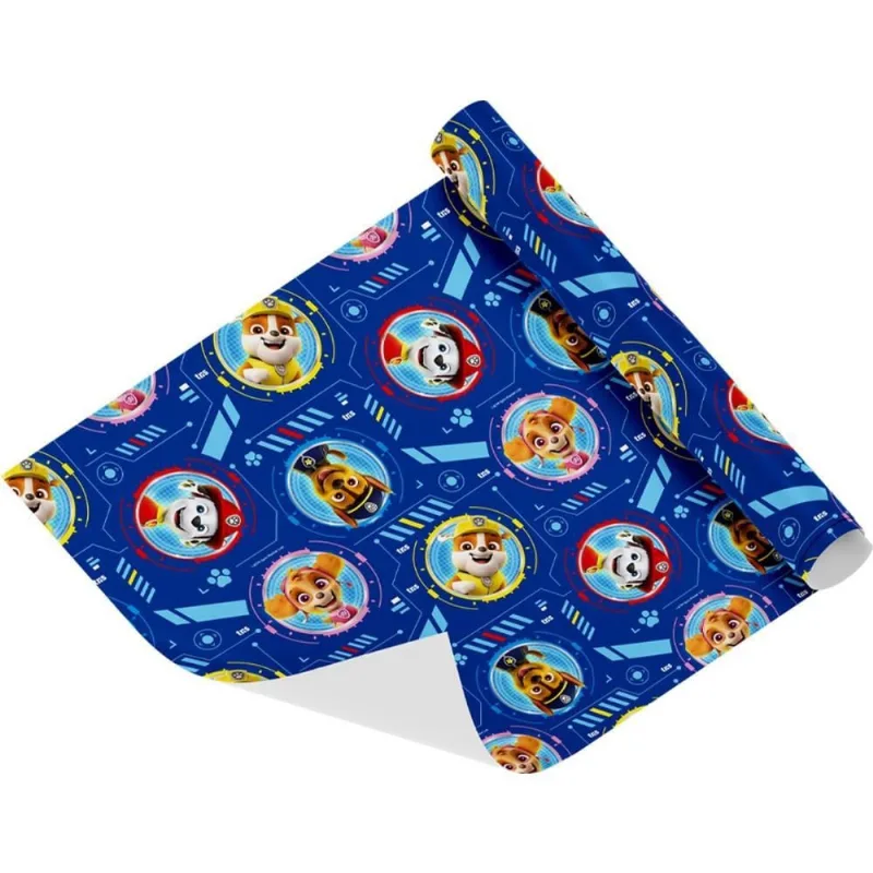 Plastico Adesivo 45CMX10M Patrulha Canina Rolo