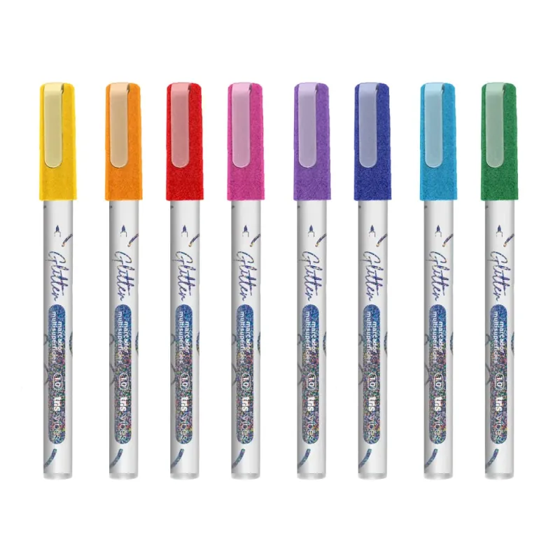 Caneta Marcador Glitter Vibes Diversos Modelos Tris - LC