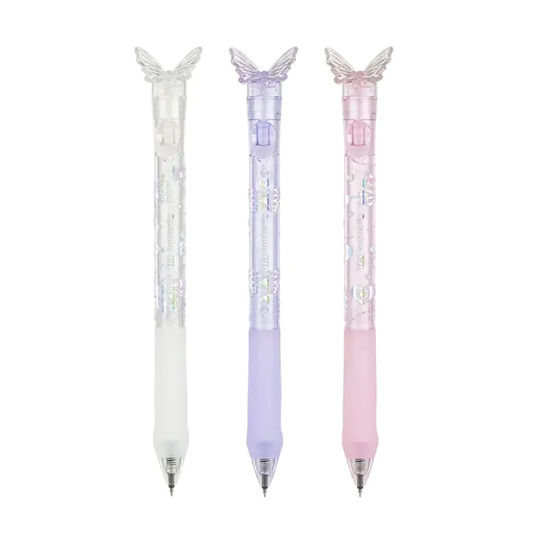 Caneta Gel 0.7mm Butterfly Diversos Modelos Tris - LC