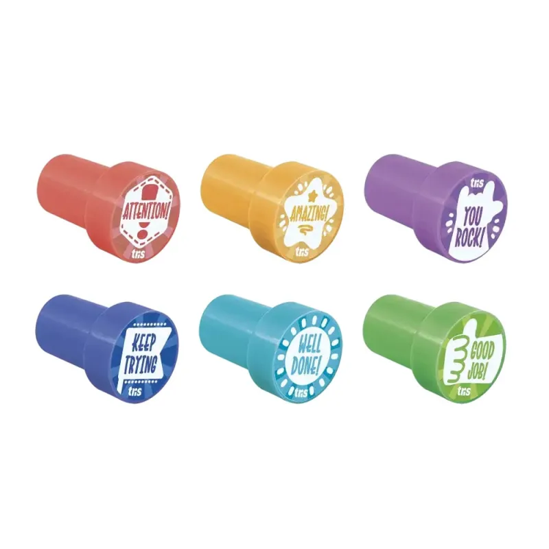 Carimbo Learn 5 Unidades Tris - LC - Papelaria