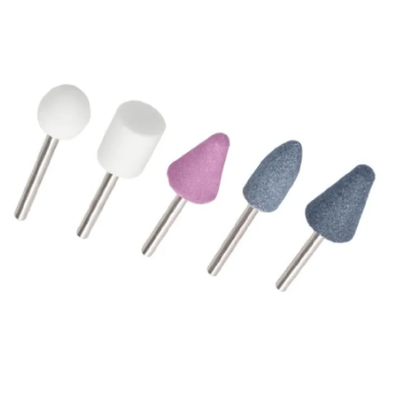 Jogo De 5 Pontas Montadas 1/8 X 3mm Retificadoras Usinagem