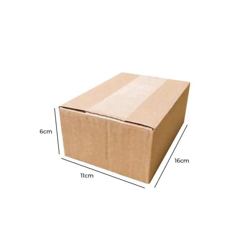 Kit Com 100 Caixas De Papelão Para Transporte Pp 16X11X6 - Não Disponível - Papelaria