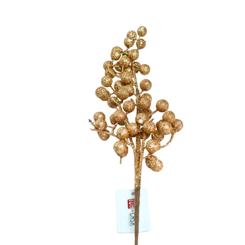 Galho Natalino Berry Tok 51cm Dourado (MP)