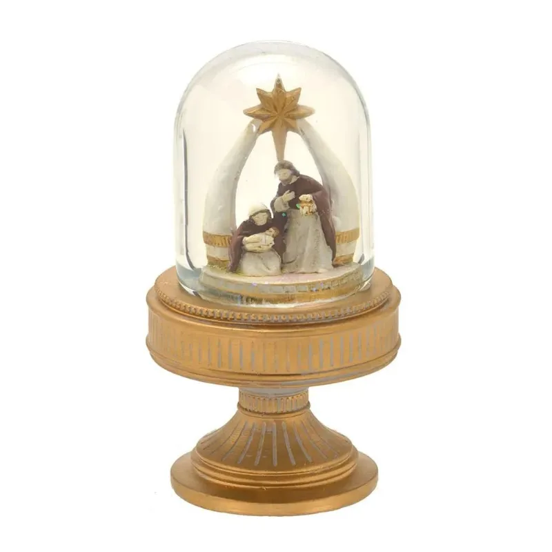 Sagrada Família Na Cúpula Tok 15X10cm Dourado (MP)
