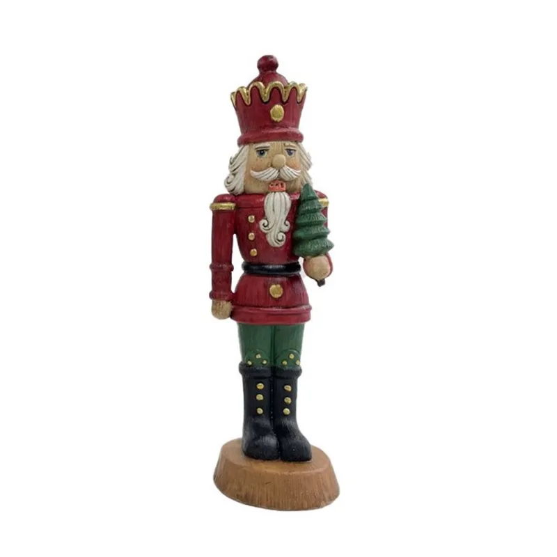 Quebra Nozes decorativo 30x8x9cm natal