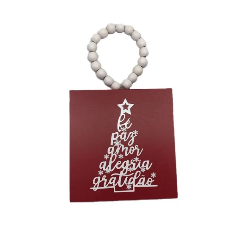 Pendentenatalino Tok Vermelho 15cm (MP)