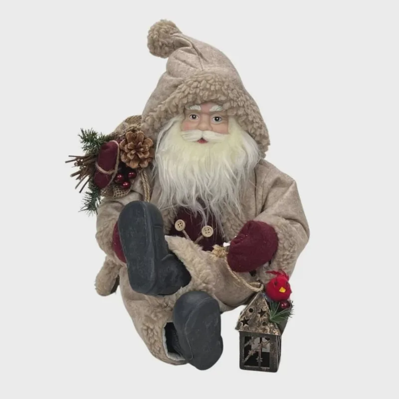 Papai Noel Sentado 45cm PN1667 - Tok da Casa