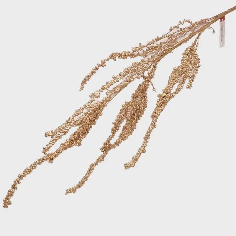 Galho Natalino Dourado 100cm GN071 - Tok da Casa