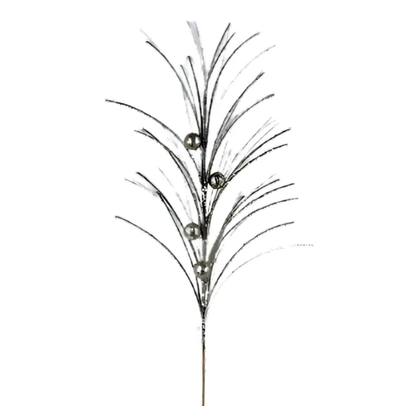 Galho Natalino Branco 73cm