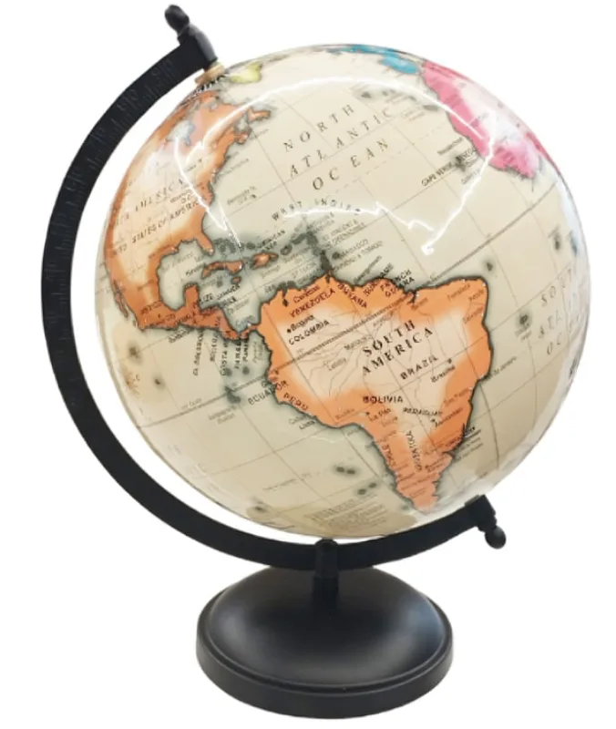 Globo Decoração Base Plástico Ptolomeu - LC - Presentes