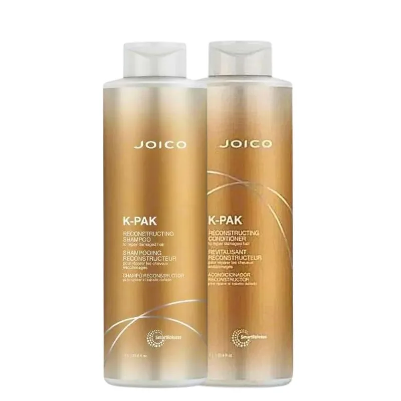 Kit Joico K-PAK Tratamento Shampoo 1L+ Condicionador 1L
