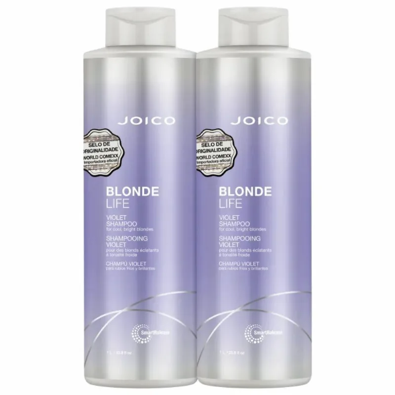 Kit Joico Blonde Life Violet Smart Release Shamp 1L +Cond 1L