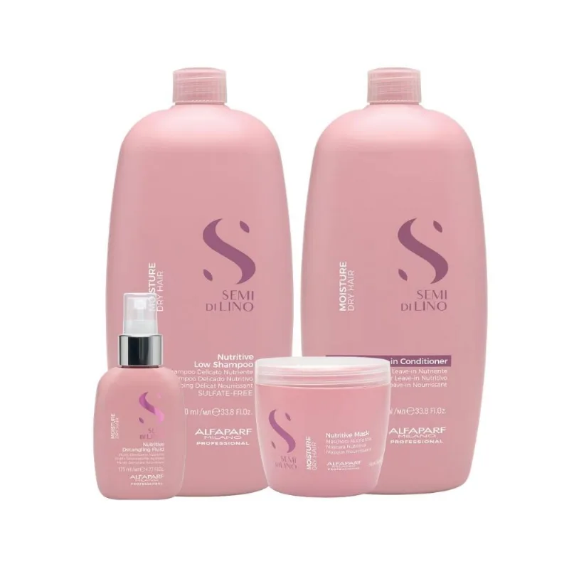 Kit Alfaparf Semi di Lino Moisture Nutritive Completo Grande