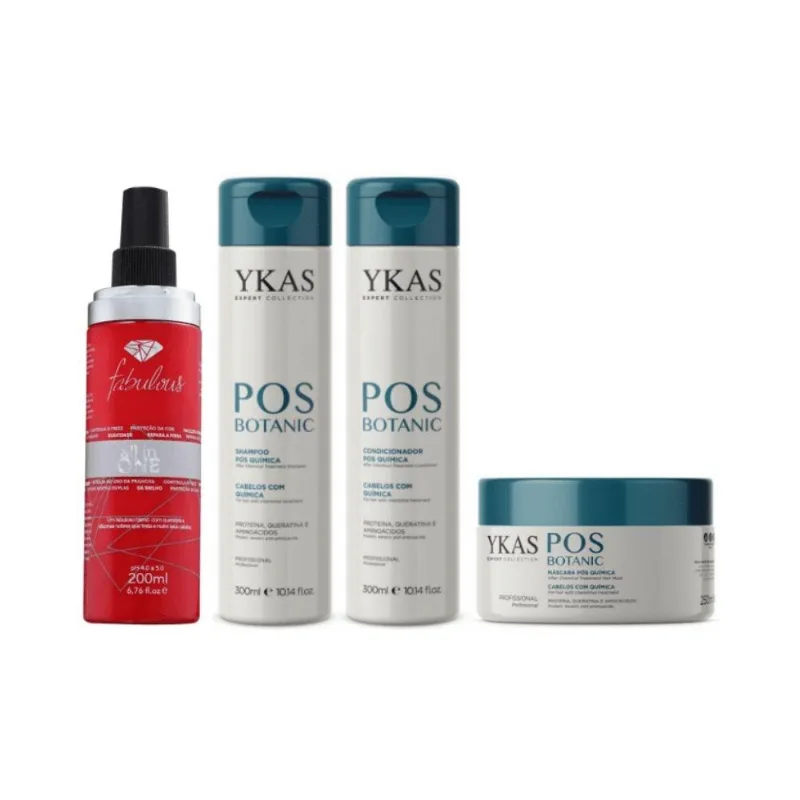 Kit Ykas Pos Botanic Completo + Ykas Fabulous All In One