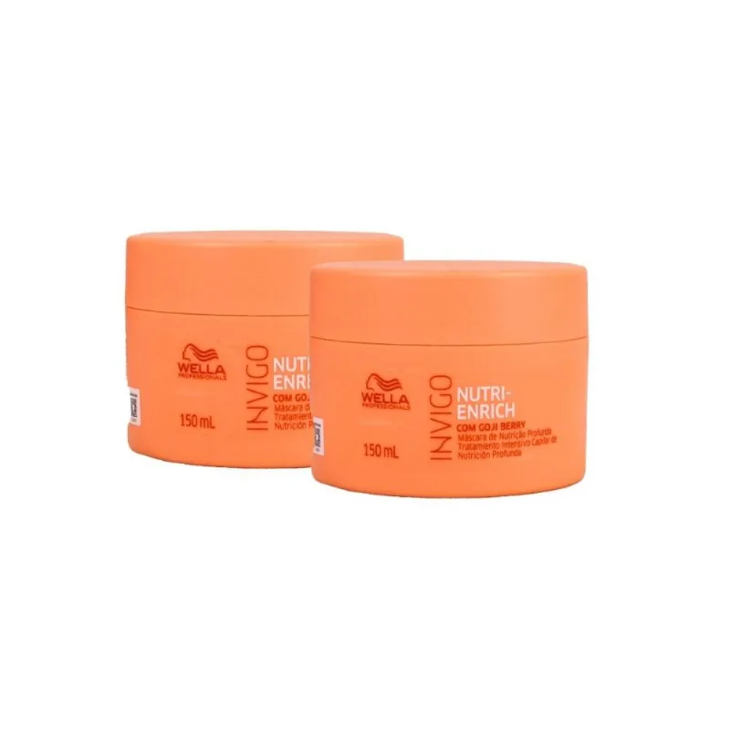 Kit Wella Invigo Nutri-Enrich 2 Máscara 150 ml