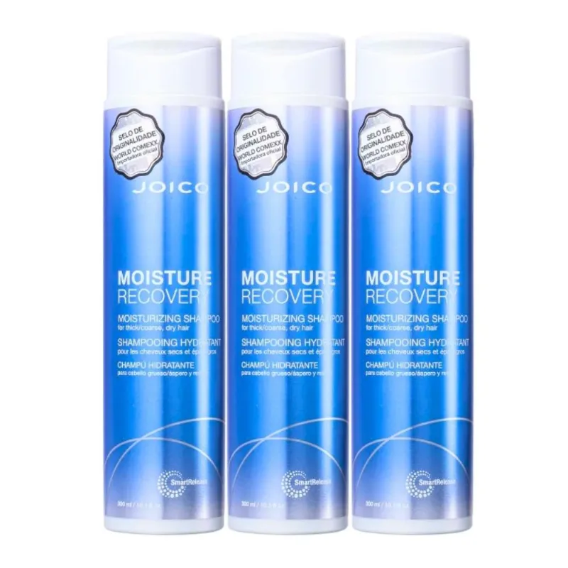 Kit Joico Moisture Recovery Smart Release 3 Shampoo 300 ml
