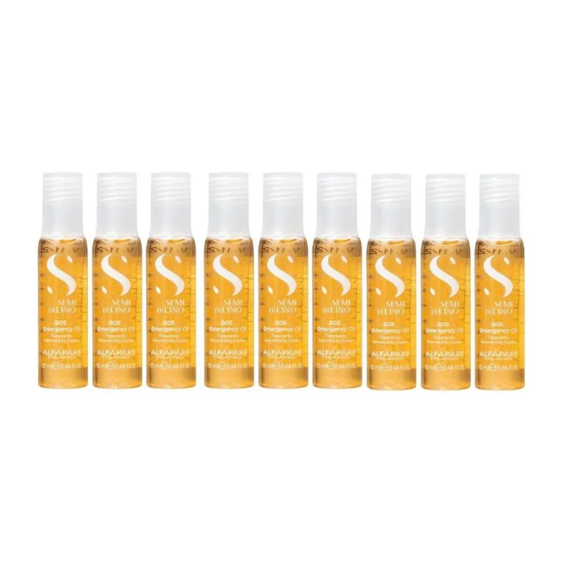 Kit Alfaparf Semi Di Lino 9 Reconstruction SOS 13 ml