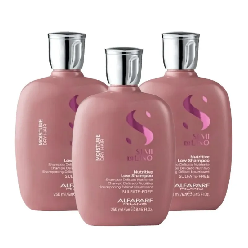 Kit Alfaparf Semi Di Lino Moisture Nutritive 3 Shampoo 250 ml Kit Alfaparf Semi Di Lino Moisture Nutritive 3 Shampoo 250ml