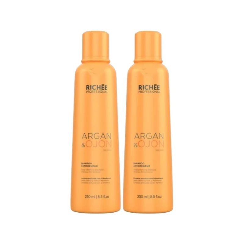 Kit Richée Argan e Ojon 2 Shampoo 250 ml