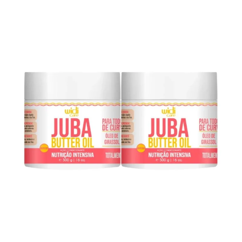 Kit Widi Care Juba Butter Oil Manteiga 2 Condicionante 500 g