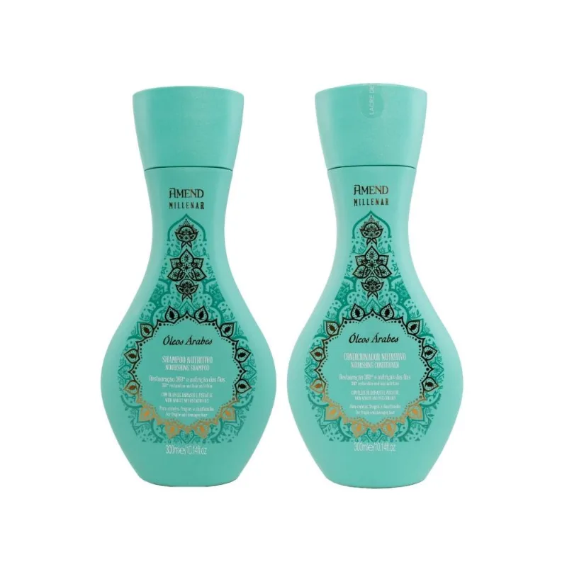 Kit Shampoo Condicionador Amend Oleos Arabes