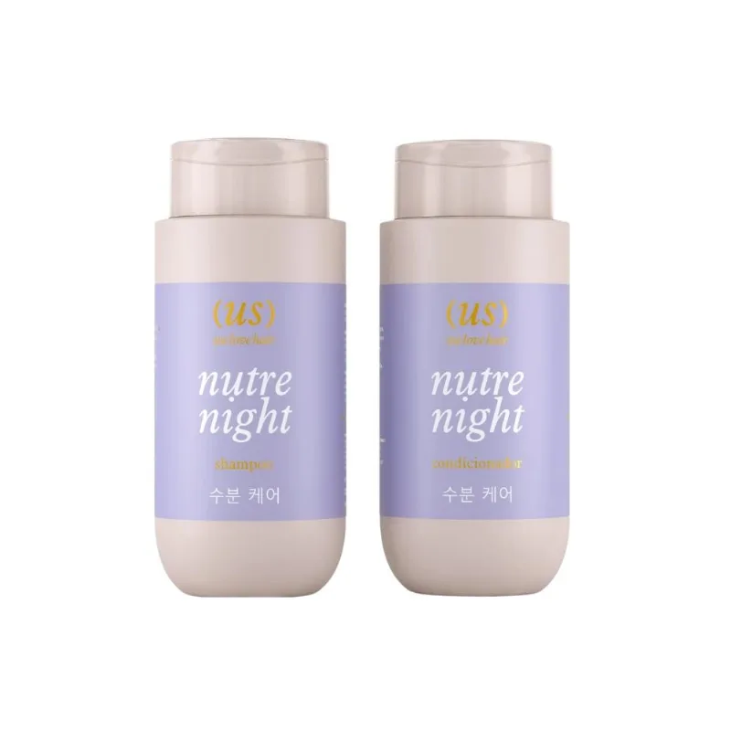 Kit Madamelis We Love Hair Nutre Night Shampoo Condicionador