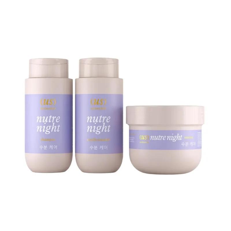 Kit Completo Madamelis We Love Hair Nutre Night Nutrição