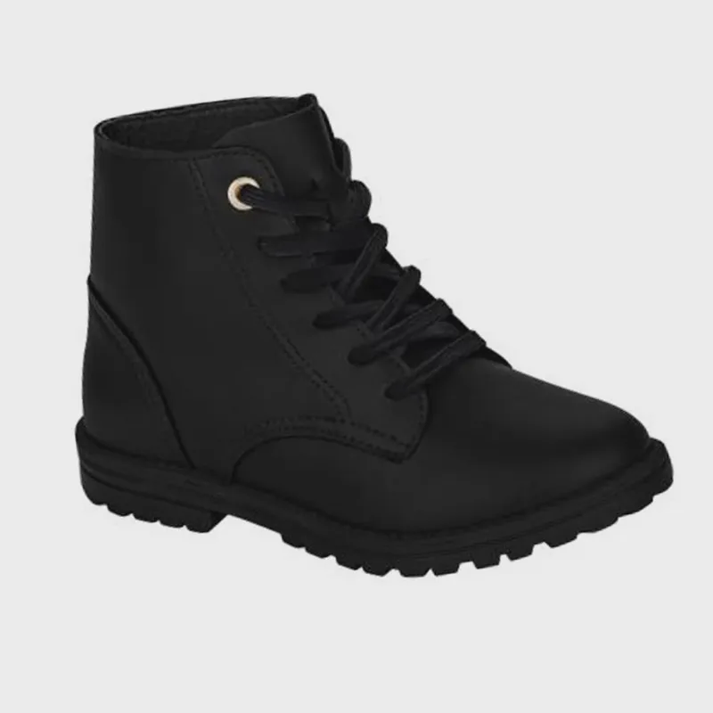Bota Coturno Infantil Love Fashion Preto Kidy 028-0114-0007