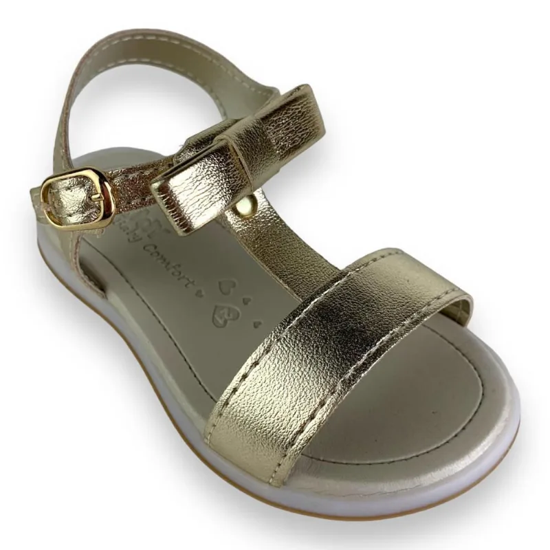 Sandália Baby Infantil Menina Confortavel Kidy com fivela