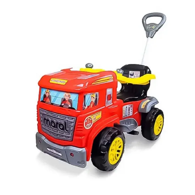 Carrinho Infantil Maral Pedal Truck Bombeiros (MP) - Maral