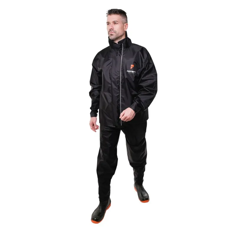 Conjunto Capa Chuva leve Moto Impermeavel Nylon Storm Pioneira G