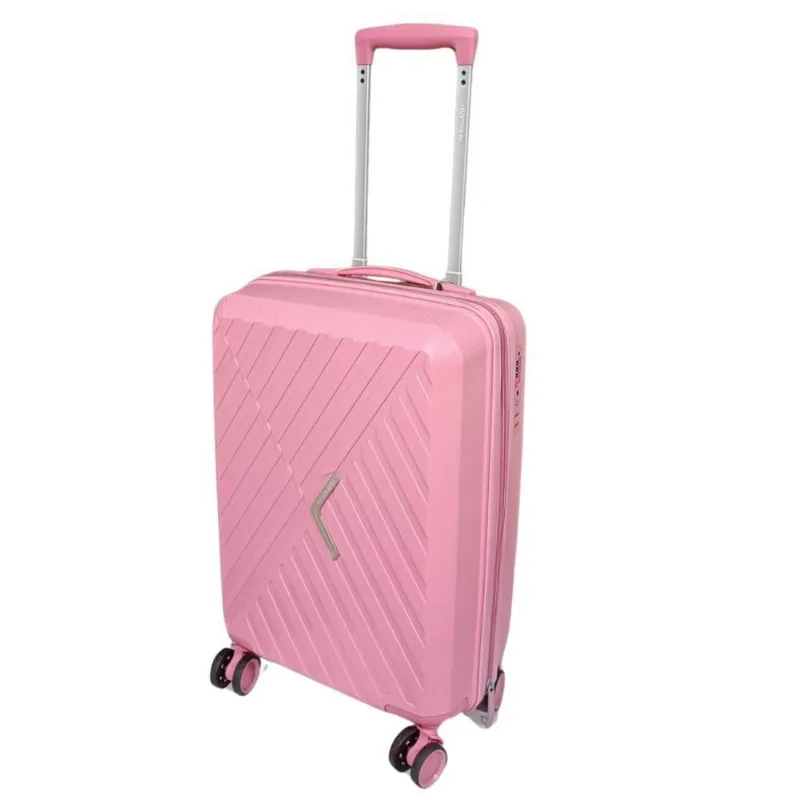 Mala de Bordo 20 Polipropileno com Tsa Boomerang 20 Rosa Yin's