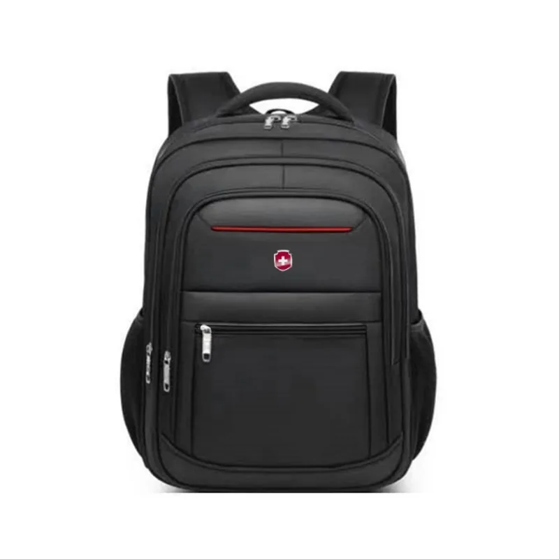 Mochila Executiva Swissland Em Poliéster 18" 46cm Preto SL04073 (MP)