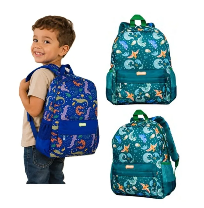 Mochila Infantil FUN ANIMALS P em Nylon - Yins Kids - YINS