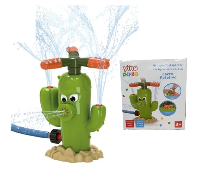 Brinquedo Chafariz De Água Cacto Rotativo  Yins Kids - yins