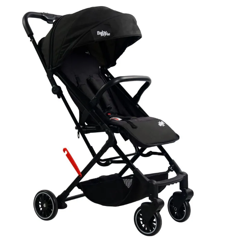 Carrinho de bebe vortex preto - baby style