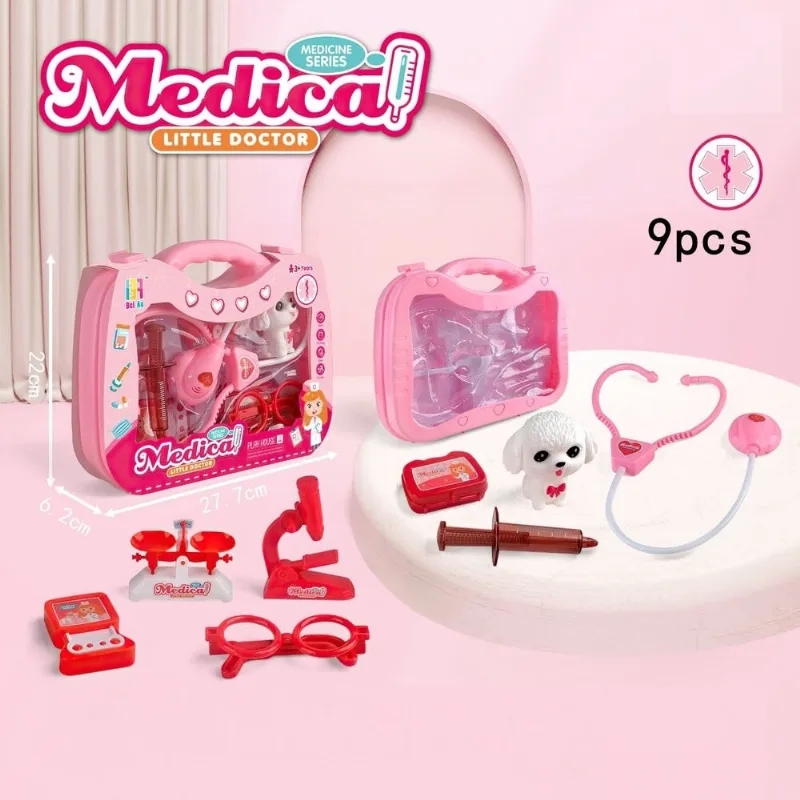 Maleta Kit Veterinario Workshop Jr Multikids - BR2007