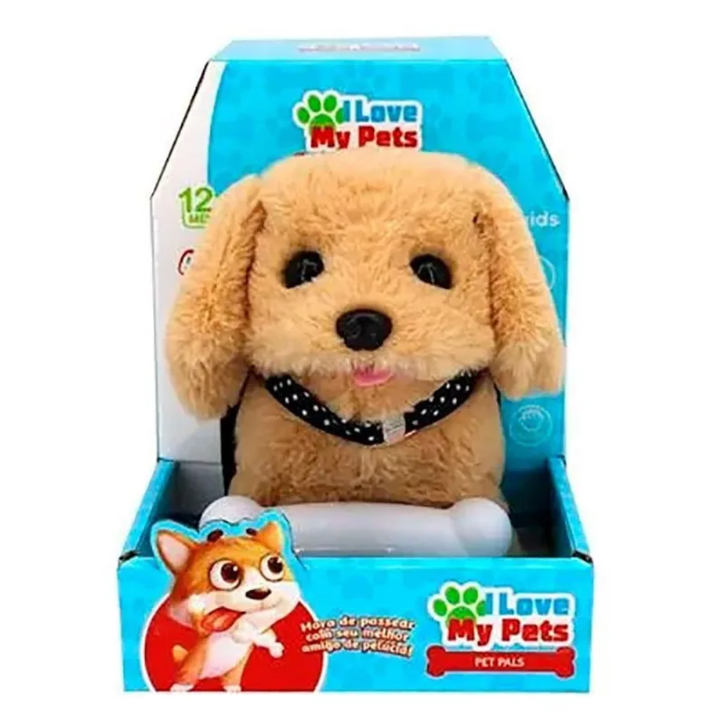 Cachorrinho I Love My Pets Pet Pals Marrom - Multikids