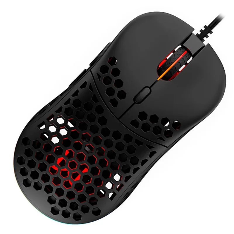 Mouse Gamer Warrior Com Fio MO398 Preto