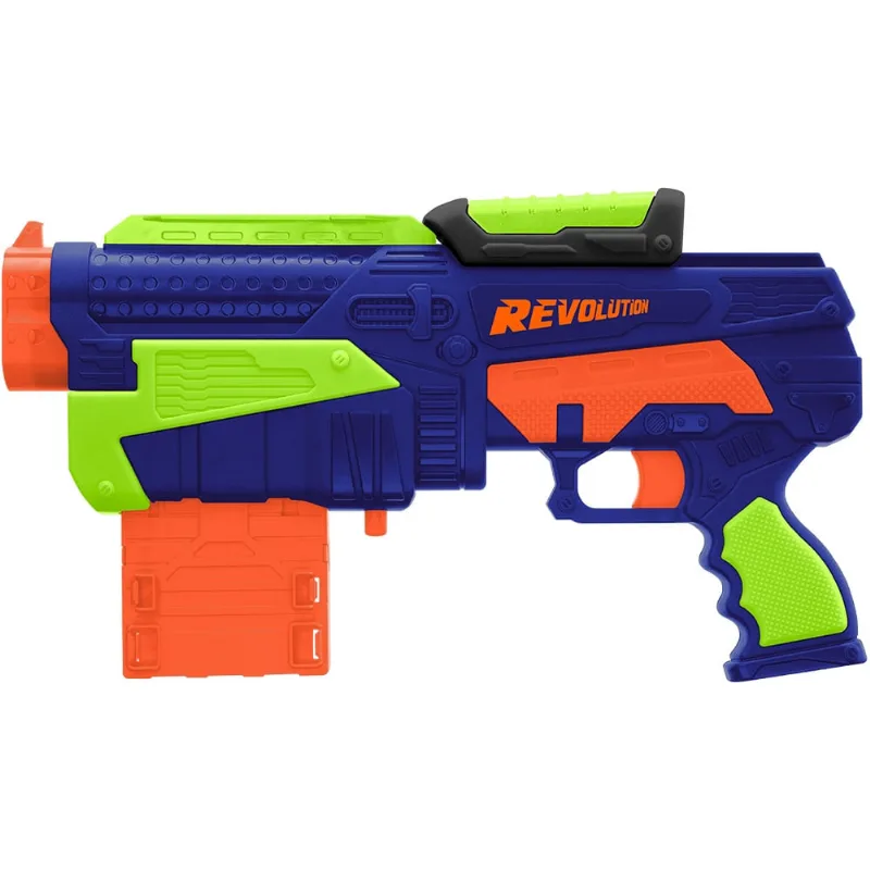 Lançador De Dardos - X-Target - Revolution - 08 Dardos - Multikids
