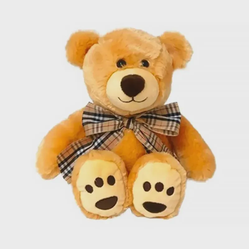 Pelúcia Urso 25cm Primeira Infância BR2048 - Multikids